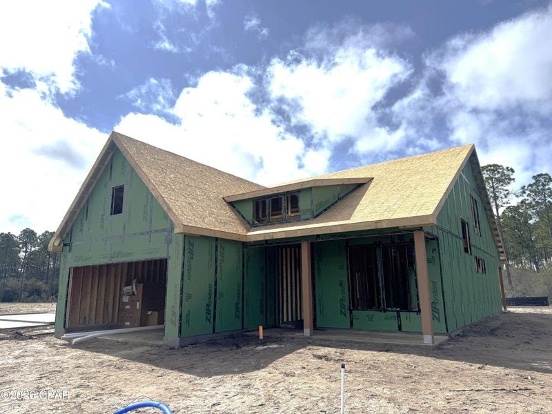 In-progress construction of a new home in Breakfast Point East, Panama City Beach, FL (Image 9).