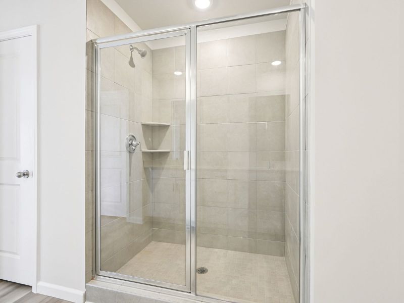 Close-up of interior finishes inside a home in Moss Farms, Lula (Image 13).