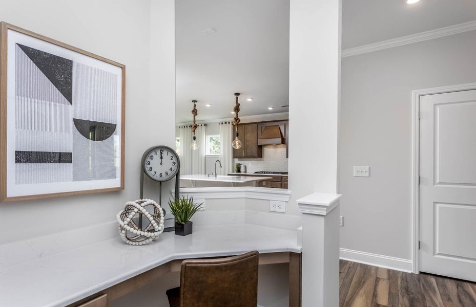 Furnished interior view inside a new home in Browning Stables, Wendell (Image 10).