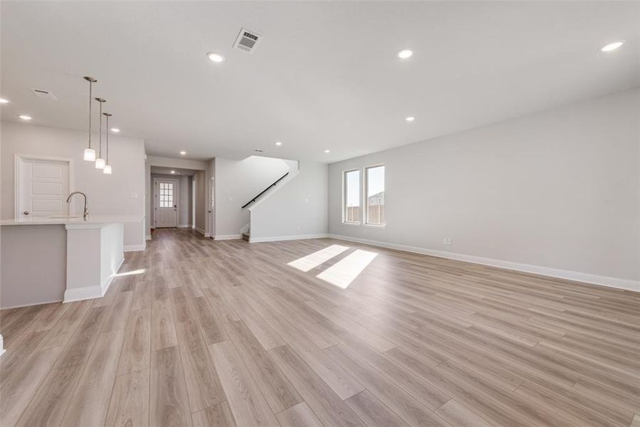 Spacious, unfurnished interior of a new home in Villages of Hurricane Creek, Anna (Image 20). Spacious, unfurnished interior of a new home in Villages of Hurricane Creek, Anna (Image 20).