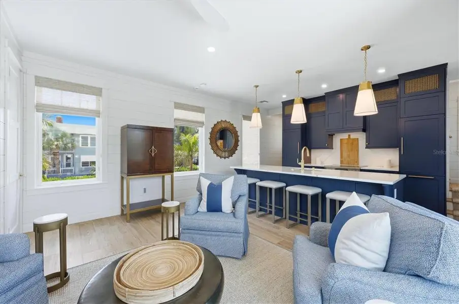 Furnished interior view inside a new home in , Boca Grande (Image 4).