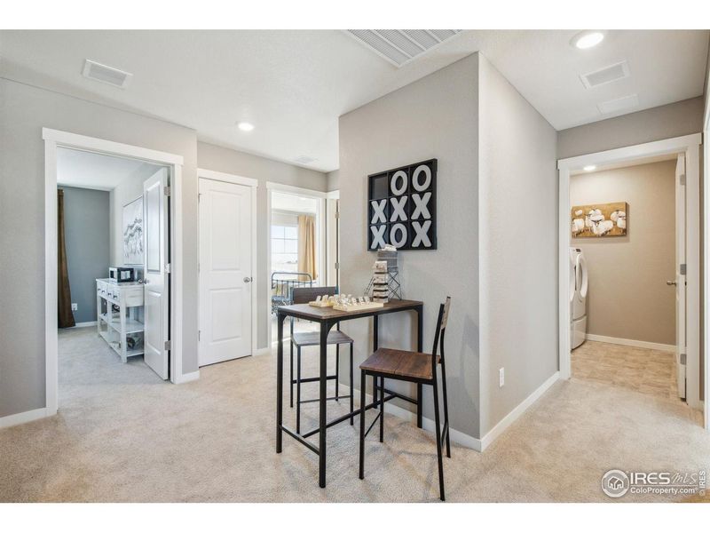 Furnished interior view inside a new home in Lakeside Canyon, Mead (Image 5).