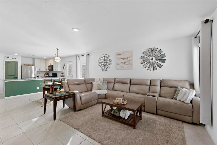 Furnished interior view inside a new home in , Forney (Image 6).