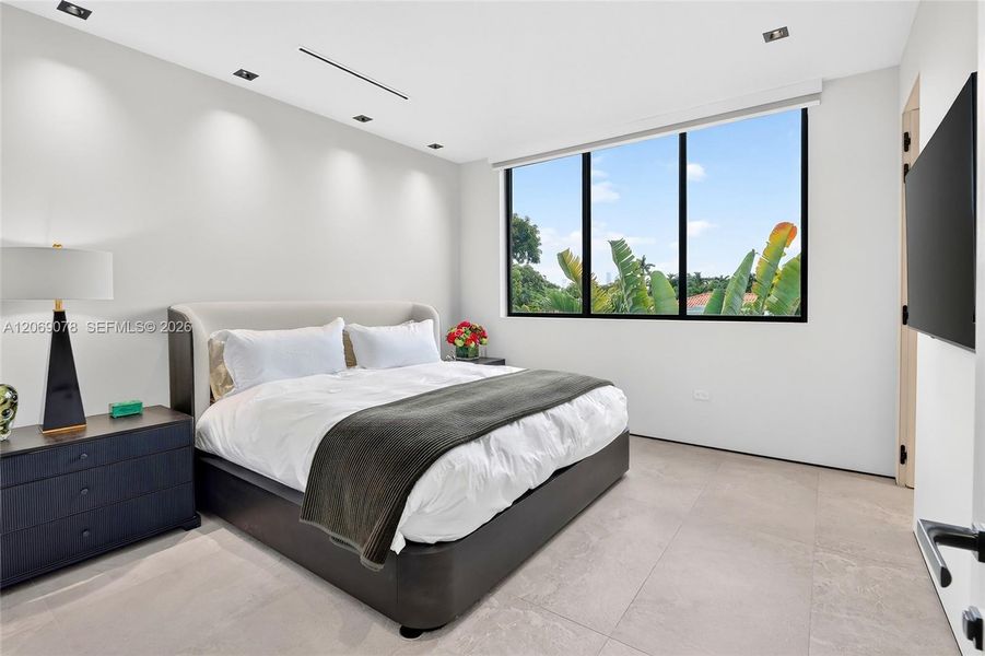 Furnished interior view inside a new home in , Miami (Image 33).