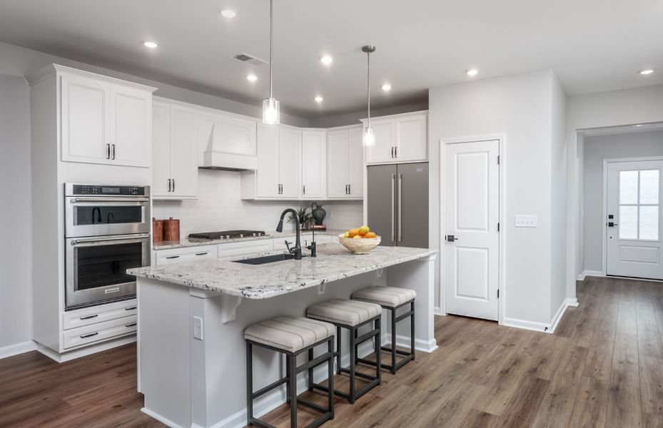 Moorpark Kitchen in new home floor plan by Pulte Homes Nashville at Millstone Moorpark Kitchen in new home floor plan by Pulte Homes Nashville at Millstone