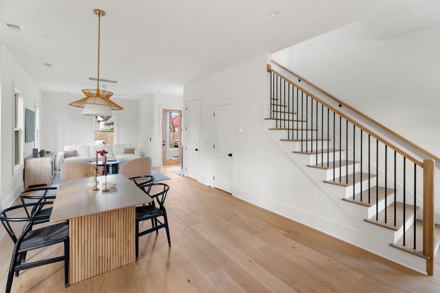 Furnished interior view inside a new home in , Charleston (Image 28). Furnished interior view inside a new home in , Charleston (Image 28).