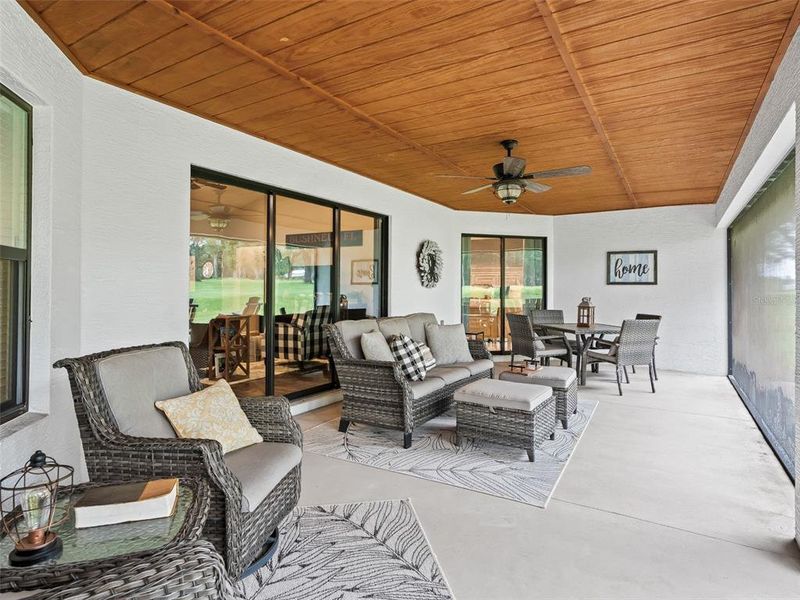 Furnished interior view inside a new home in , Bushnell (Image 8).