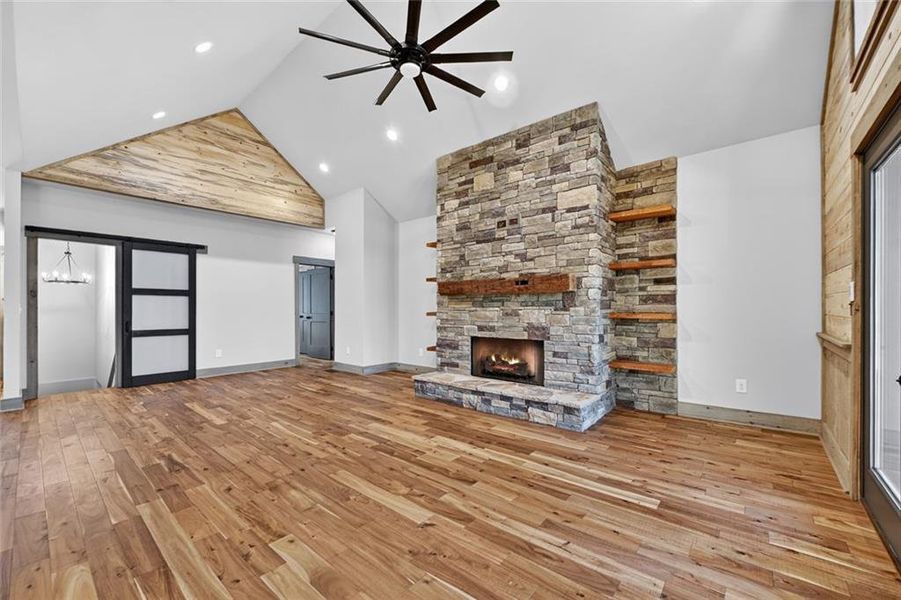 Spacious, unfurnished interior of a new home in , Ellijay (Image 18).