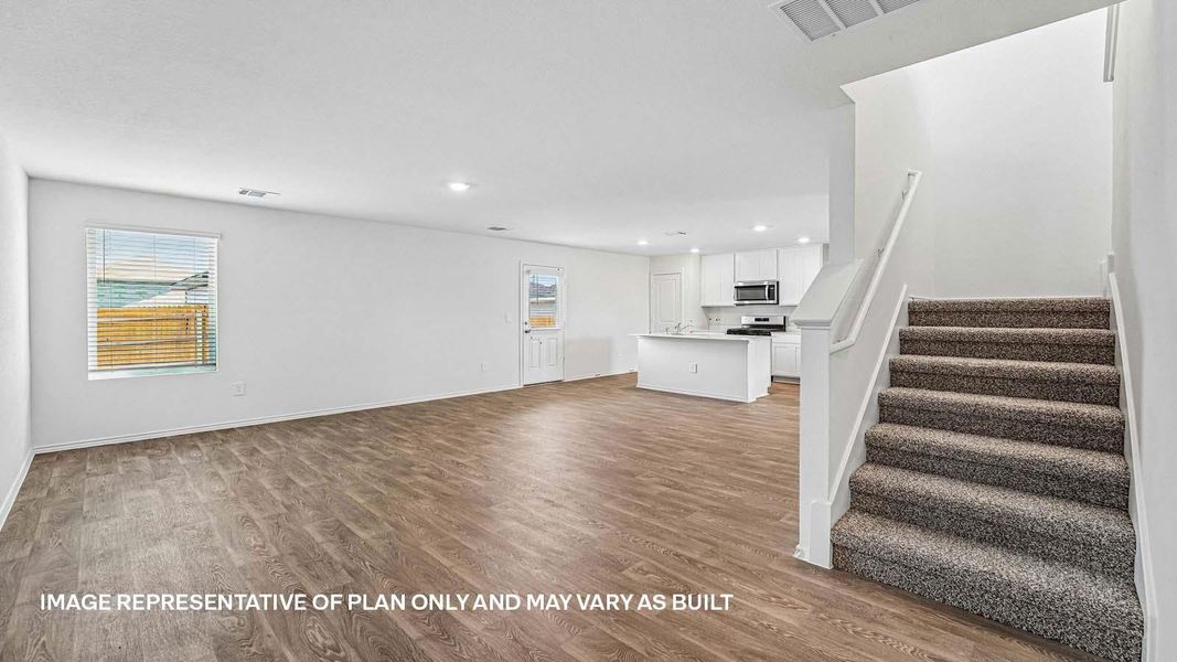 Spacious, unfurnished interior of a new home in Prairie Lakes, Buda (Image 13). Spacious, unfurnished interior of a new home in Prairie Lakes, Buda (Image 13).
