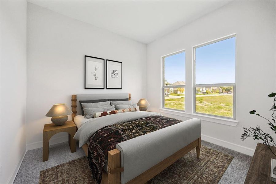 Furnished interior view inside a new home in Lincoln Pointe, Van Alstyne (Image 13). Furnished interior view inside a new home in Lincoln Pointe, Van Alstyne (Image 13).