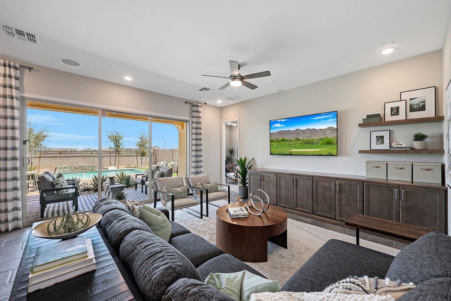 Representative furnished interior of a home built from the Revere by Mattamy Homes in Empire Pointe, Queen Creek (Image 19). Representative furnished interior of a home built from the Revere by Mattamy Homes in Empire Pointe, Queen Creek (Image 19).