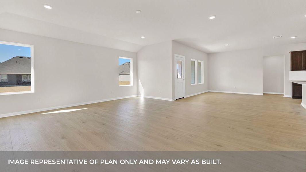 Spacious, unfurnished interior of a new home in Hartland Ranch, Lockhart (Image 18).