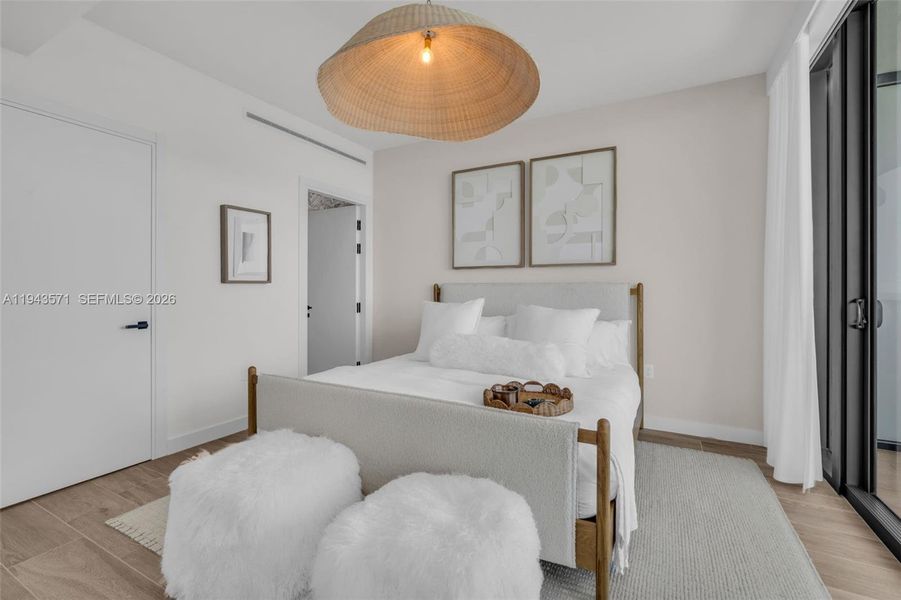 Furnished interior view inside a new home in , Pompano Beach (Image 6).