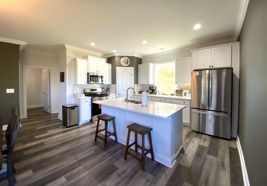 Furnished interior view inside a new home in , Georgetown (Image 28).