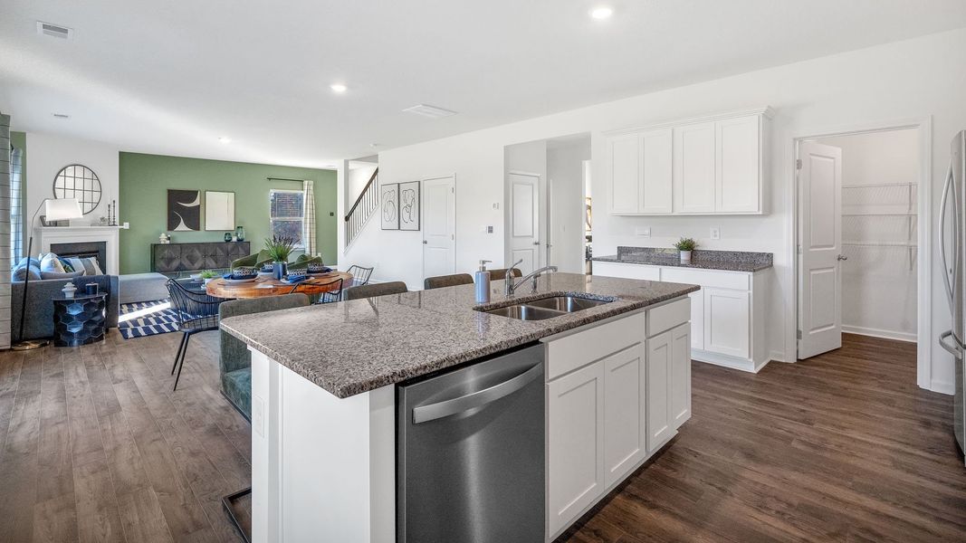 Furnished interior view inside a new home in Millstone Village, Morristown (Image 7).