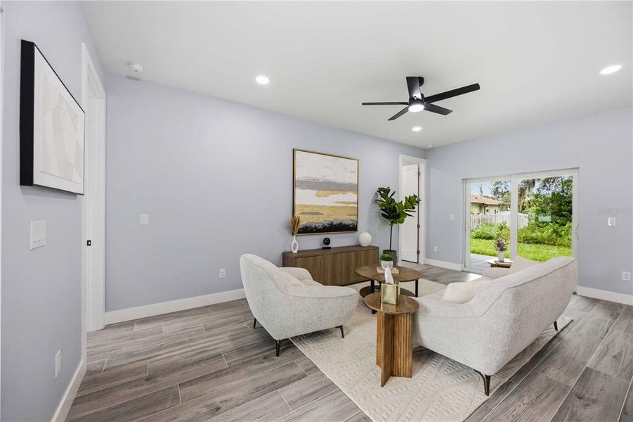 Furnished interior view inside a new home in , North Port (Image 9). Furnished interior view inside a new home in , North Port (Image 9).