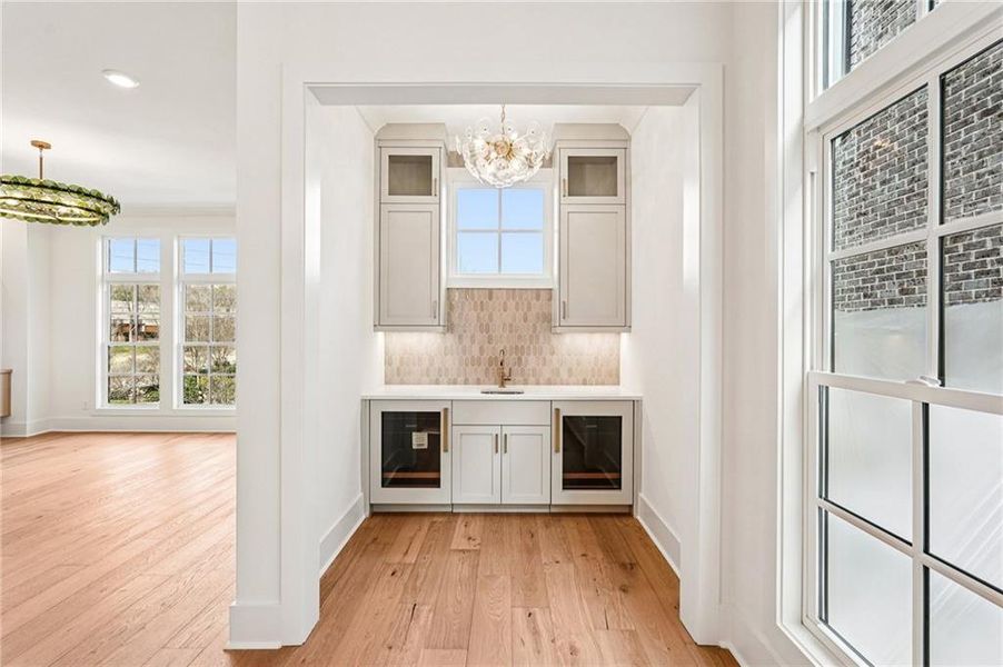 Furnished interior view inside a new home in Park Walke, Alpharetta (Image 12).
