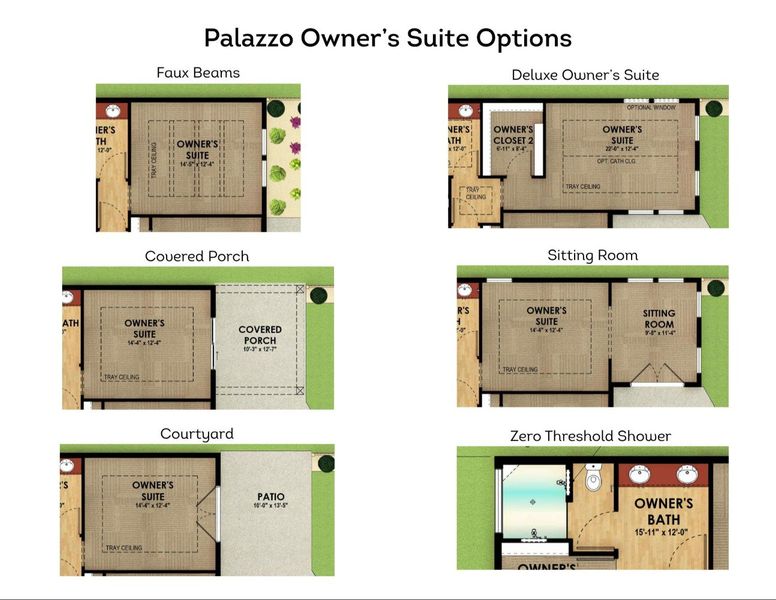 2D floor plan layout for the Palazzo by Epcon Communities in Chipeta Hollows, Grand Junction, CO (Image 33).