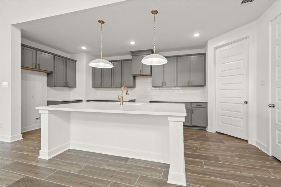 Furnished interior view inside a new home in COLTON™ - 45', Montgomery (Image 5). Furnished interior view inside a new home in COLTON™ - 45', Montgomery (Image 5).