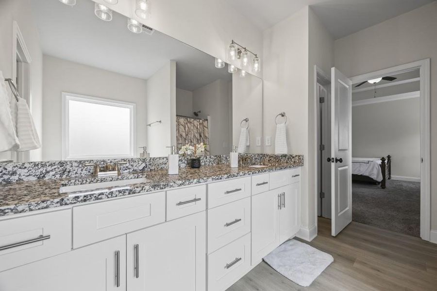 Furnished interior view inside a new home in , Winder (Image 6).