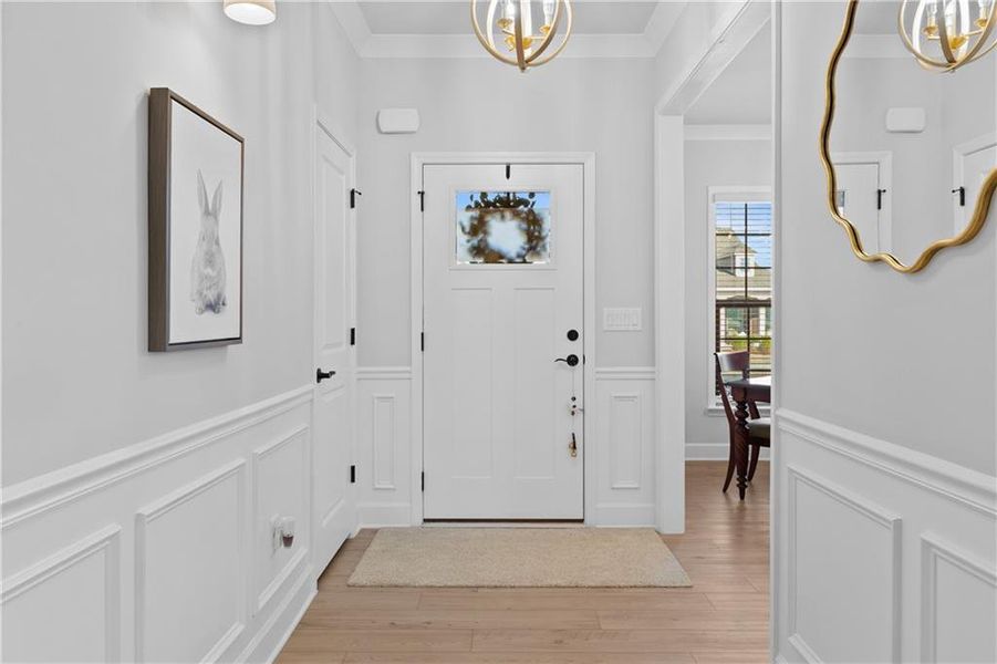 Furnished interior view inside a new home in , Hoschton (Image 5). Furnished interior view inside a new home in , Hoschton (Image 5).