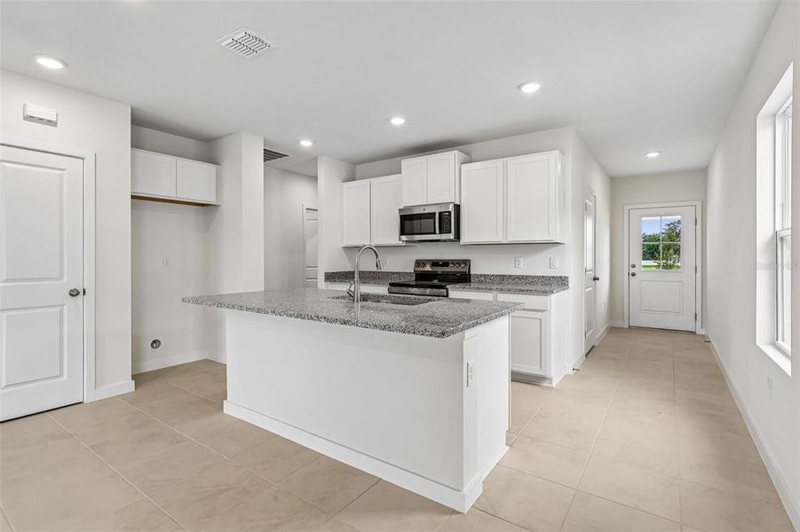 Furnished interior view inside a new home in Liberty Trace, Haines City (Image 13).