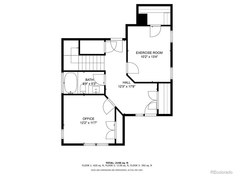 First Floor 2D Floorplan First Floor 2D Floorplan