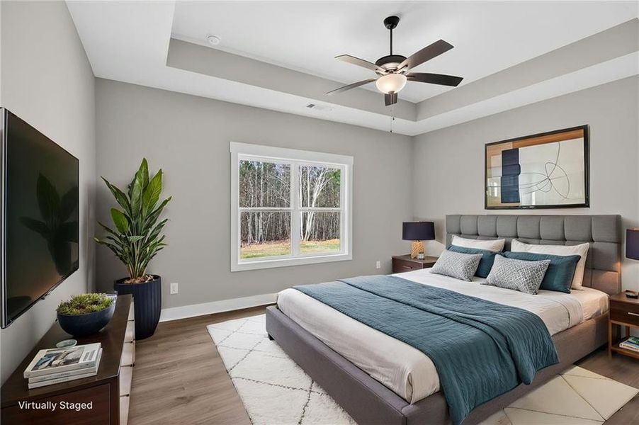 Furnished interior view inside a new home in , Silver Creek (Image 6).