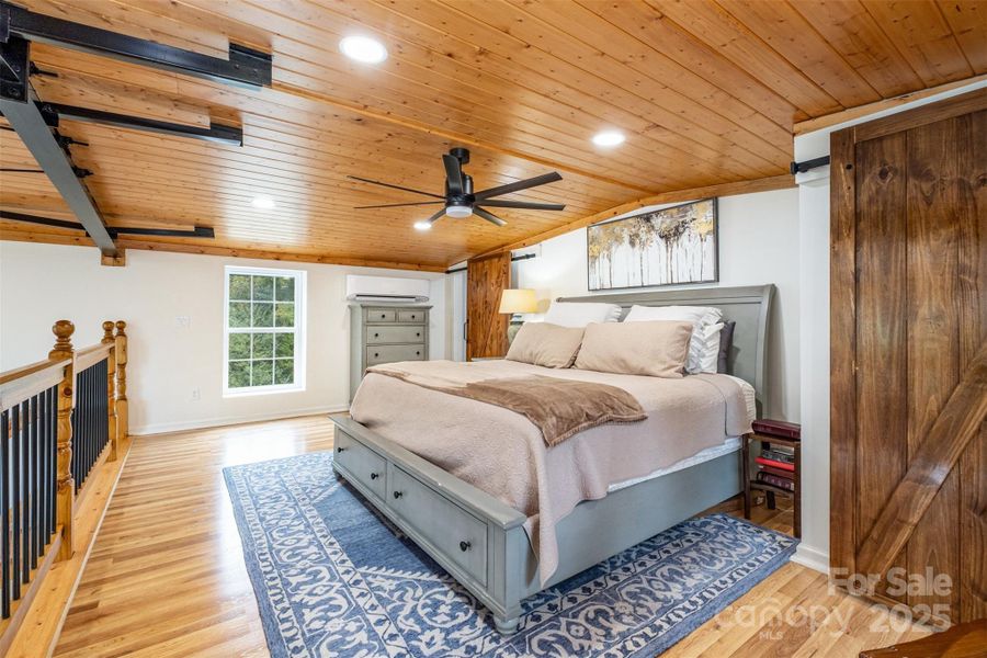 Loft also has half bath