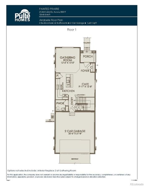 Main Level Floorplan