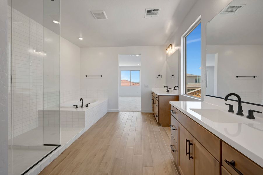 Furnished interior view inside a new home in Soleo, San Tan Valley (Image 12).