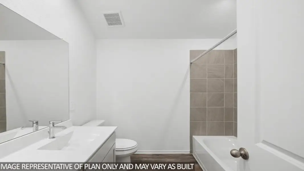 Furnished interior view inside a new home in Porters Mill, New Caney (Image 3).