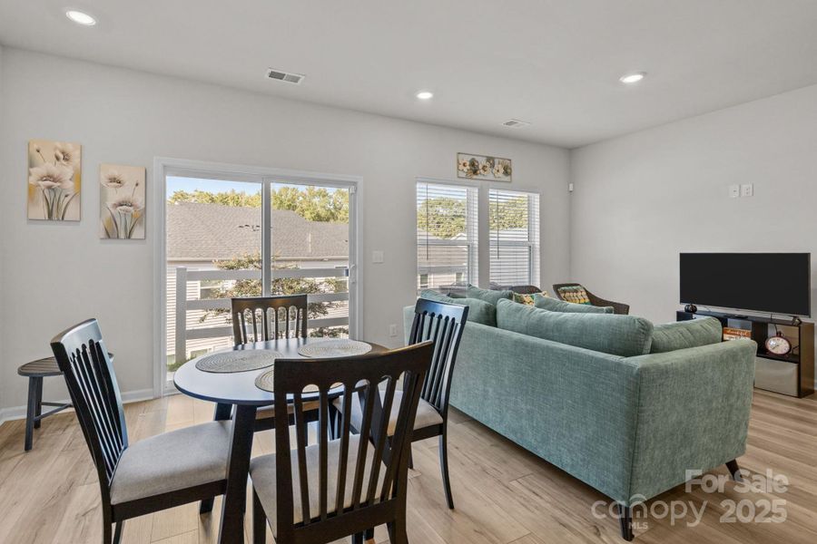 Furnished interior view inside a new home in , Fort Mill (Image 17). Furnished interior view inside a new home in , Fort Mill (Image 17).