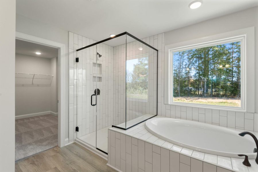 Furnished interior view inside a new home in Wexford, Elon (Image 17). Furnished interior view inside a new home in Wexford, Elon (Image 17).