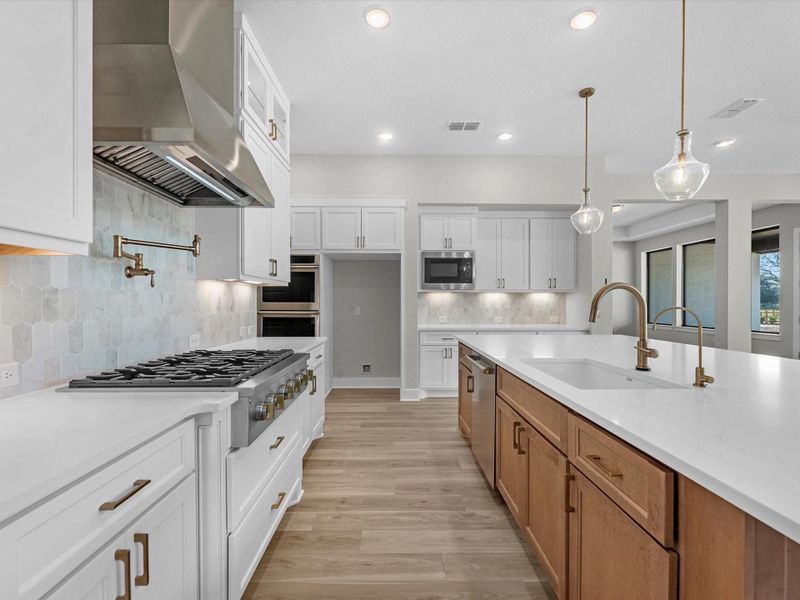 Furnished interior view inside a new home in , Fulshear (Image 5).