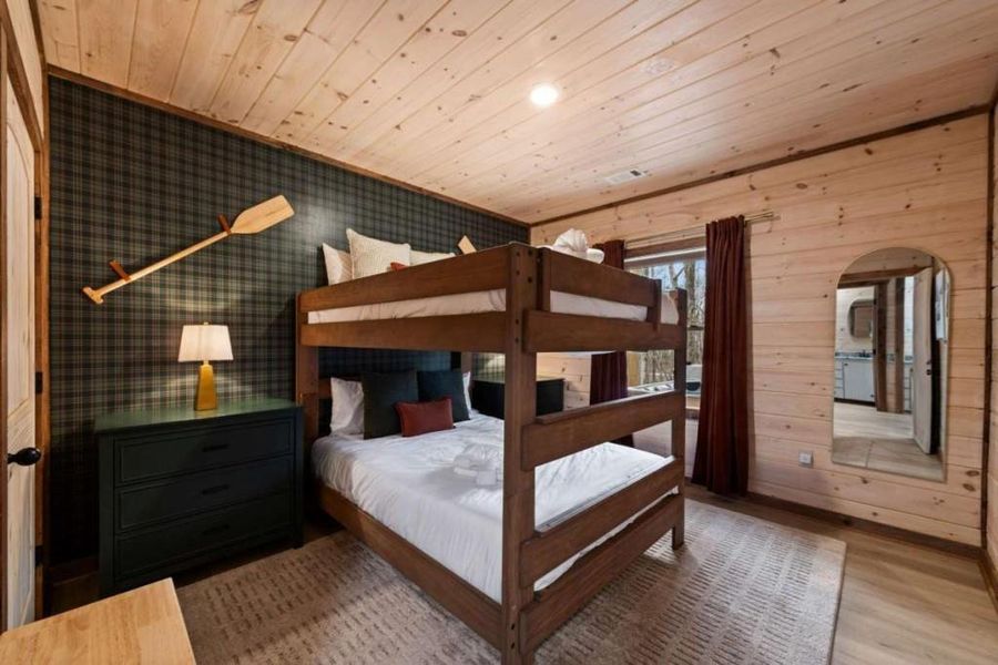 Furnished interior view inside a new home in , Blue Ridge (Image 15).