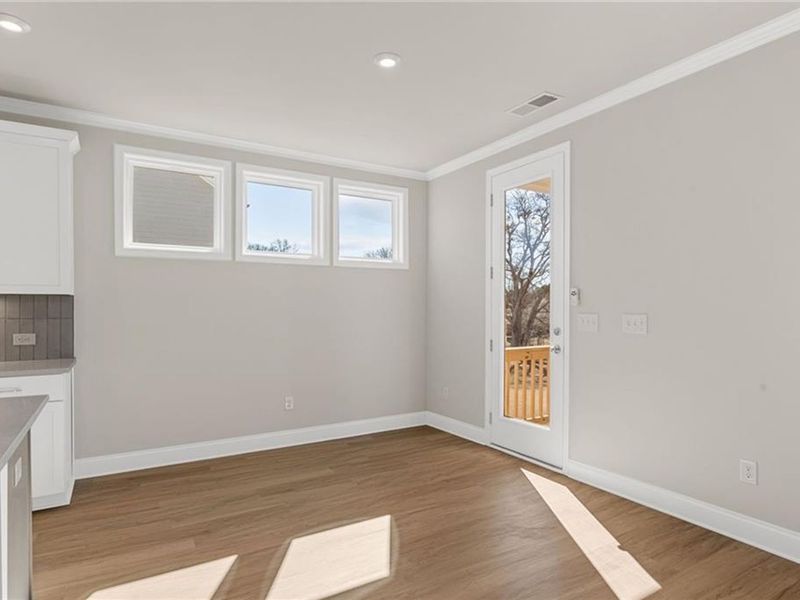 Spacious, unfurnished interior of a new home in Wehunt Meadows, Hoschton (Image 16).