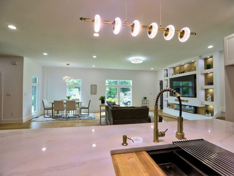 Furnished interior view inside a new home in , Smyrna (Image 33).