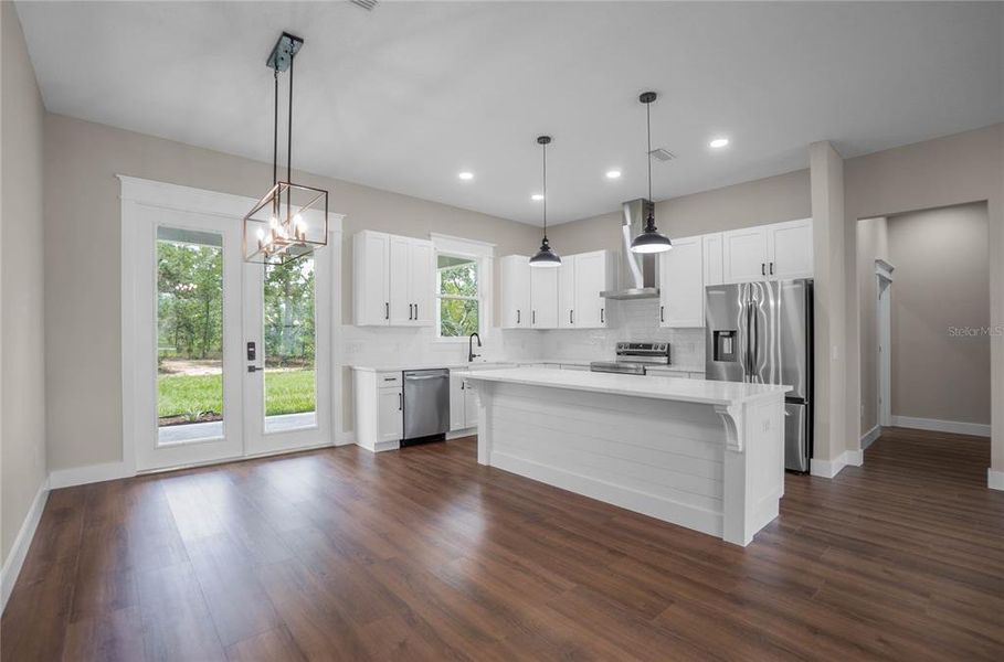 Furnished interior view inside a new home in , Inverness (Image 11).