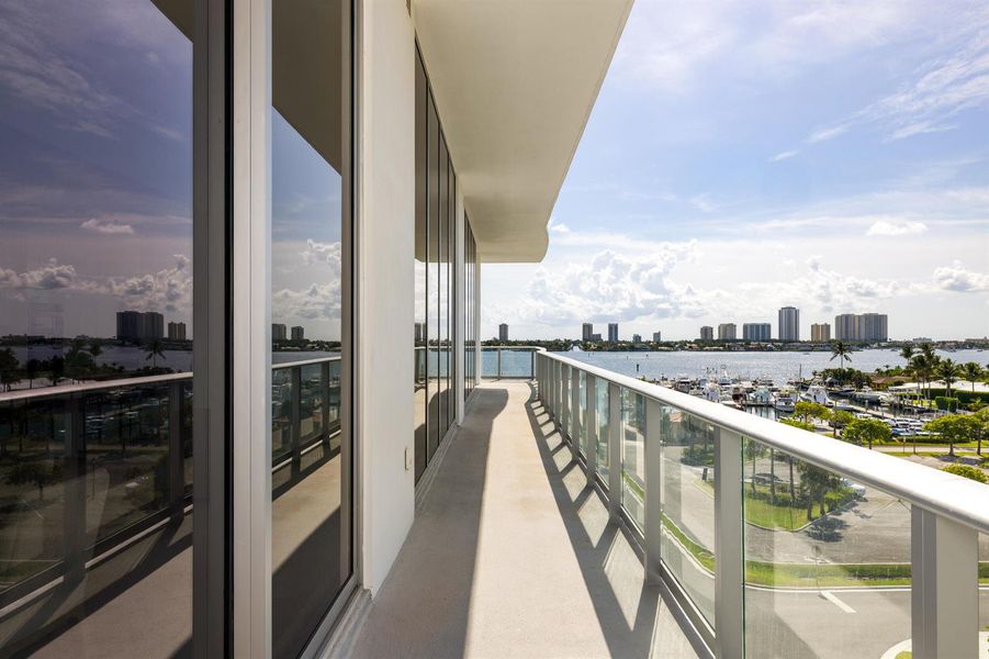 Wrap-around Balcony Wrap-around Balcony