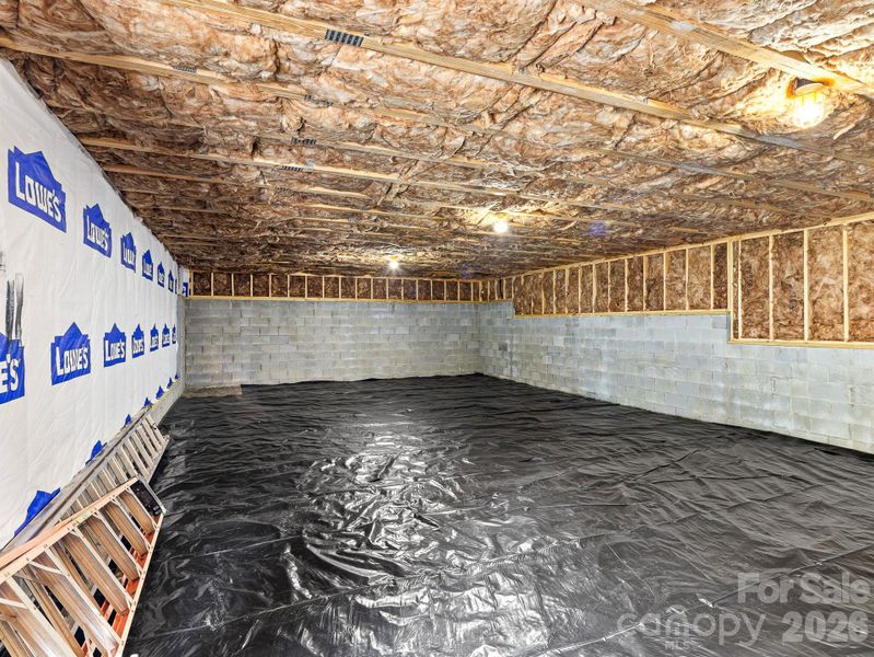 In-progress construction of a new home in , Hendersonville, NC (Image 37).