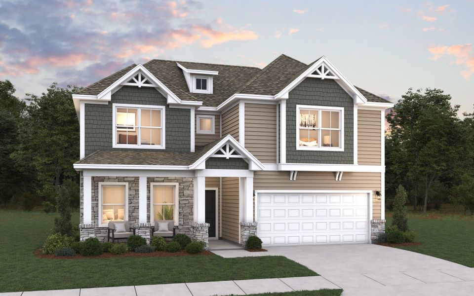 4br New Home in Easley, SC.  - Slide 1