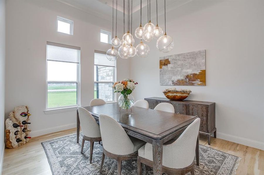 Furnished interior view inside a new home in Santana Ridge, Brock (Image 9).