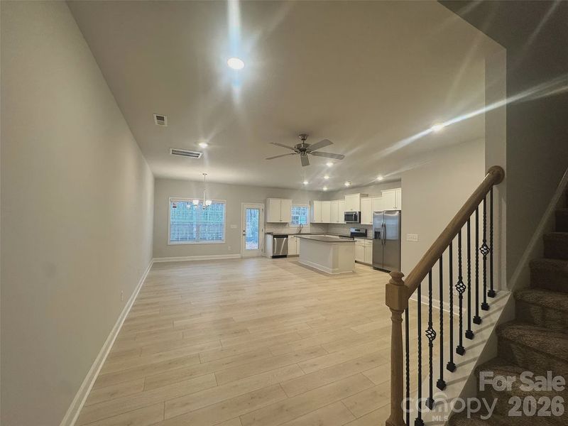 Spacious, unfurnished interior of a new home in Pine Trace, Gastonia (Image 13). Spacious, unfurnished interior of a new home in Pine Trace, Gastonia (Image 13).