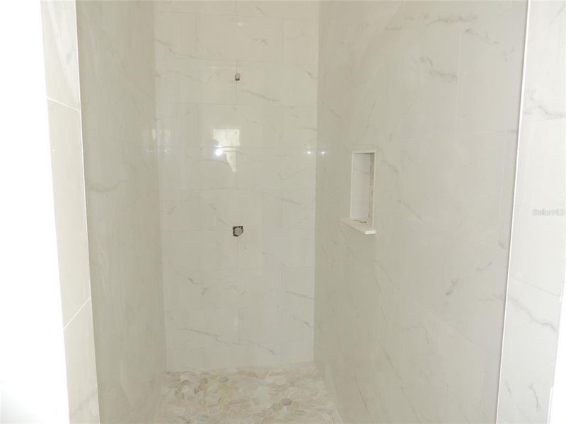 Master Bath - Tiled Shower Stall