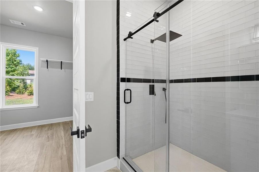Close-up of interior finishes inside a home in , Cumming (Image 24).