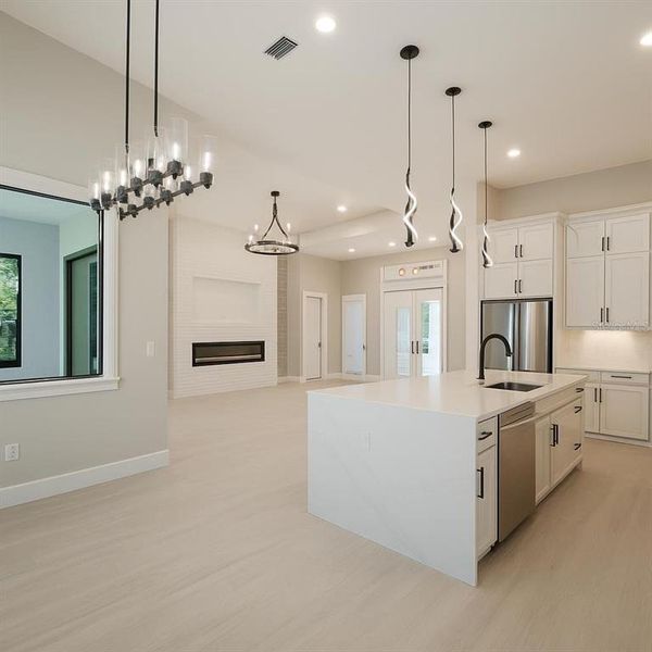Furnished interior view inside a new home in , Rotonda West (Image 6).