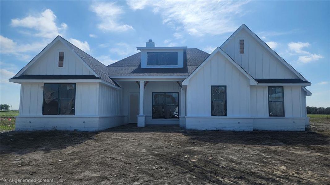 In-progress construction of a new home in Paloma Ranches, New Fairview, TX (Image 8).