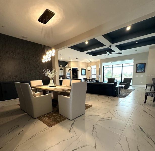 Furnished interior view inside a new home in , Nokomis (Image 7).