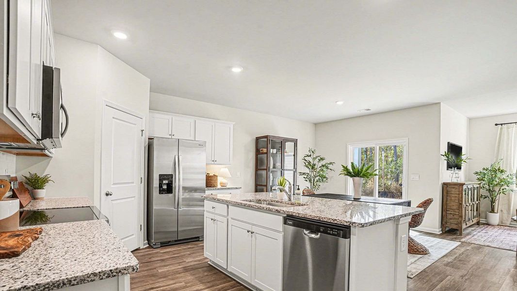 Furnished interior view inside a new home in Stanbury Creek, Supply (Image 8).